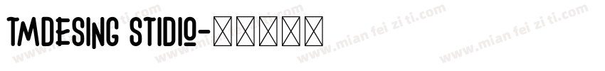 TMDESING STIDIO字体转换